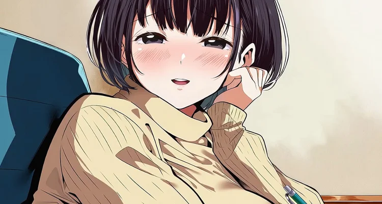 【字幕版】ふたなりJ●とイチャラブハメ合いっこ